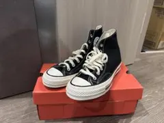 コンバース チャックテイラーCT70 HI 162050C 黒25.5cm