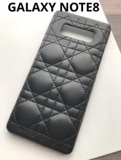 GALAXY note8キルティングブラック黒ギャラクシーケース新品送料込み
