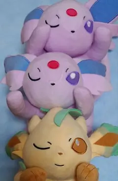 ポケモン　 もふぐっとぬいぐるみ 　イーブイフレンズ　エーフィ /リーフィア