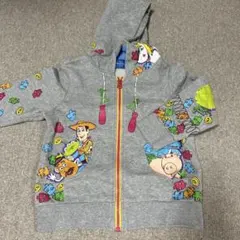 ほぼ新品　ディズニー　トイストーリー パーカー 110cm ジャンパー　公式