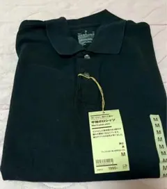無印良品 / 半袖メンズポロシャツ / 黒 / M