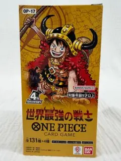 ONE PIECE カードゲーム 世界最強の戦士1boxテープ付24時間以内発送