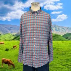 《vintage》90s VIA EUROPA チェックシャツ 古着 ビンテージ