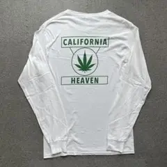 【レア】CALIFORNIA HEAVEN 大麻　長袖カットソー ロンt