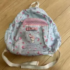 サンリオ　マイメロディ 小型リュック 水色