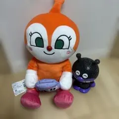 バイキンマンライト　ドキンちゃんぬいぐるみ