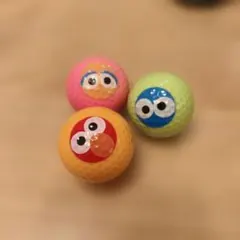 セサミストリート　ゴルフボールセット