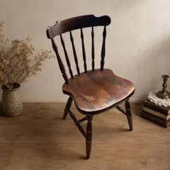 飛騨家具 キツツキ ウィンザーチェア ダイニングチェア 木製 椅子のサムネイル