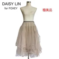 極美品 フォクシー デイジーリン チュチュプリマドンナ チュールスカート Lのサムネイル