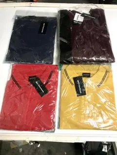 メンズ　長袖ポロシャツ、トレーナー　他トップス　Lサイズ まとめ4枚★く1712