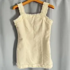 【美品】 GRL ツイード ミニワンピース
