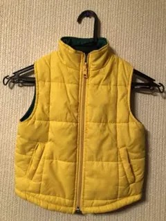 [値下げ]リバーシブルダウンベスト（キッズ用）