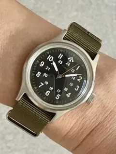 早い者勝ち価格TIMEX ×ナイジェルケーボン限定コラボ 楽天市場】TIMEX × Nigel Cabourn / NAM WATCH ナイジェル