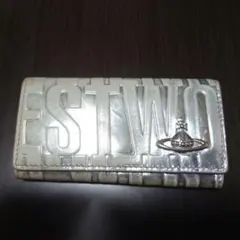 訳ありVivienne Westwood キーケース オーブ メタリック