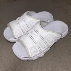 NIKE エアーモアアップテンポ　サンダル　ホワイト　27cm