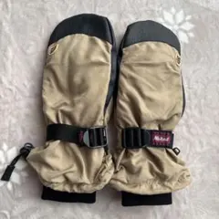 Naked ミトン ベージュ/黒