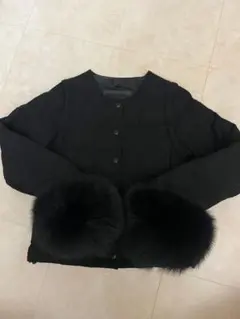 極美品/カシミヤ】ルイヴィトン フォックスファー ドライバーズニット 
