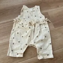 futafuta 花柄ロンパース 70cm