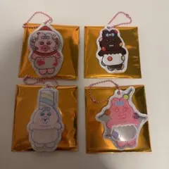 おぱんちゅうさぎ POPUP CANDY PANICHU キーチェーン 4点