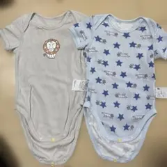 UNIQLO ベビー　半袖ボディスーツ　2枚セット　70サイズ