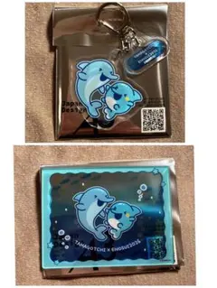 たまごっち　えのすい　いるかっち　アクリルキーホルダー　アクリルカード