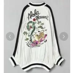 JEANASIS 今日限定❗️リバーシブル ブルゾン スカジャン　刺繍size F