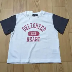 新品☆コムサイズム　グラフィックプリント　半袖Ｔシャツ100㎝