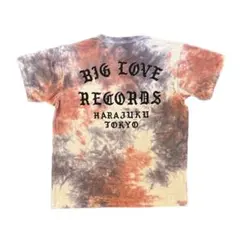 希少　BIG LOVE RECORDS タイダイTシャツ 原宿 希少 BIG LOVE RECORDS タイダイTシャツ 原宿 - メルカリ