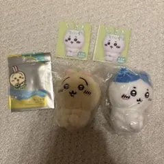 ちいかわぬいぐるみBIG4 うさぎ　ハチワレ　ガチャ　クリアカード