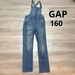 GAP デニムオーバーオール つなぎ160cm