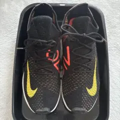 ナイキ ウィメンズ エアマックス270 フライニット ブラック／レッド