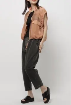 シ*ル様 niko and... シャーリングシアーベスト　シアーベスト　ベスト