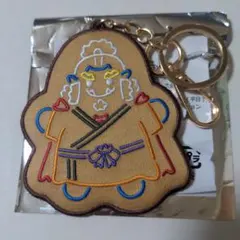 ワンピース麦わらストア原宿　ジンジャーマン　ワッペンキーホルダー　ジンベエ