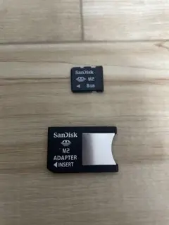 SanDisk 8GB M2 メモリースティックマイクロ 変換アダプタ付き