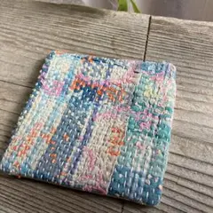 No.342ヴィンテージカンタキルト(ラリーキルト)のコースター