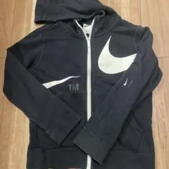 NIKE キッズ ジップアップパーカー 黒