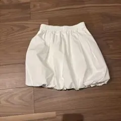 り*ん様 GU バブルヘムミニスカート　バルーンミニスカート Sサイズ