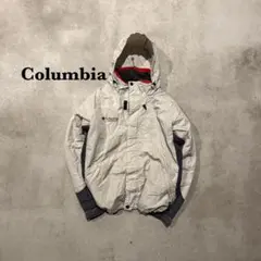 【大人気❗️】グレー　極暖！肉厚！columbia 　ダウン　 XL