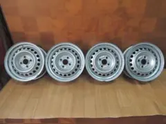 C393 14×5.5J 4穴 PCD100 ホイール 14インチ 4本 ホンダのサムネイル
