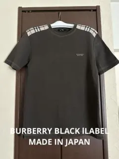 BURBERRY BLACK LABEL Tシャツ バーバリー 日本製 綿 M