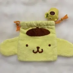 サンリオ SANRIO ポムポムプリン 巾着 ポーチ - メルカリ