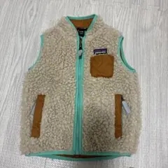 patagonia フリースベスト 12-18M
