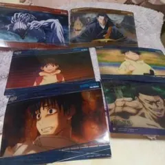 呪術廻戦 クリアポスター 5枚セット