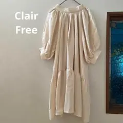 Clair 2wayリボンチュニック　フリー　アイボリー　新品　定価２９９６