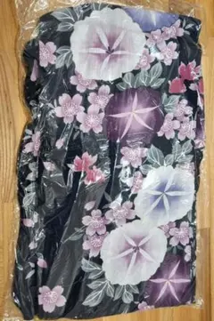 レディース　花柄　朝顔　桜　金魚　浴衣・帯セット
