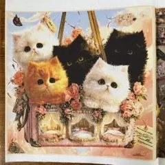 アッシュデザイン バレリーナ猫ちゃんポーチ ☆ハンドメイド品