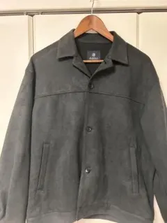 nano スエード風グレージャケット