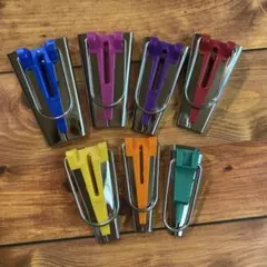 7セット バイアステープメーカー 25 -6 幅広 バイヤステープ　メーカー