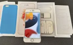 純正ケースおまけ付iPhone6s 64G ローズゴールド　本体＋イヤホン
