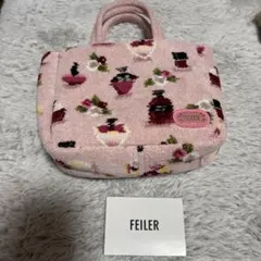 フェイラー　FEILER フレグランスローズ　バッグインバッグ　ミニバッグ